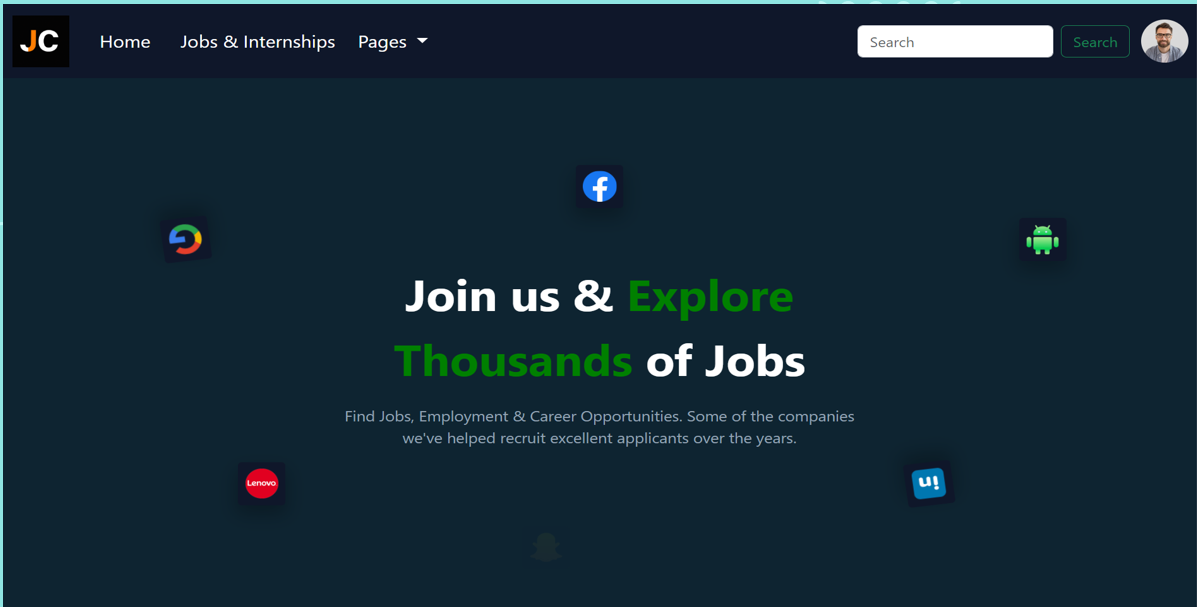 Job Connect Screen 2